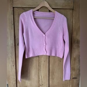 Shein Cute Cropped Cardigan